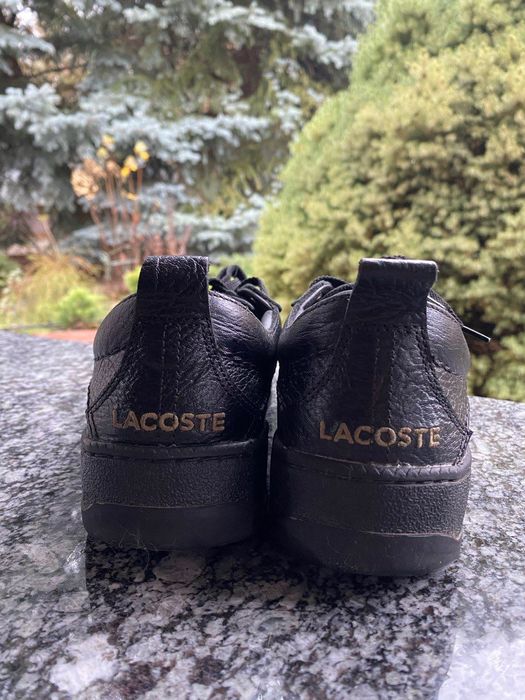 Туфлі шкіряні чоловічі Lacoste