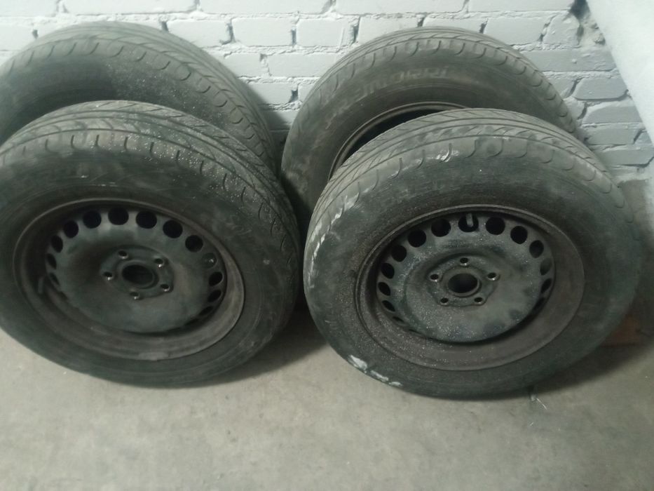 Koła stalowe z oponami letnimi
