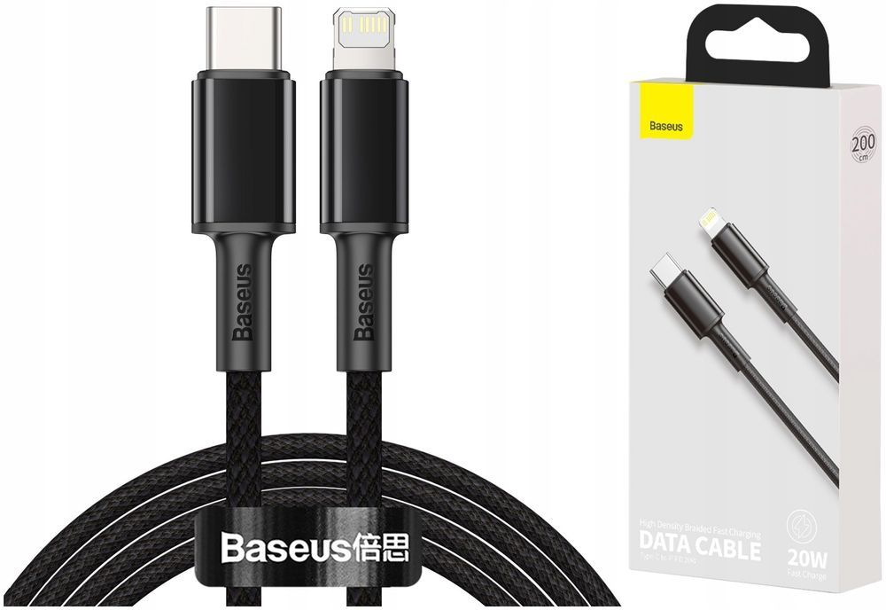 Kabel Baseus Usb C Lightning 2M Do Iphone 11 12 13