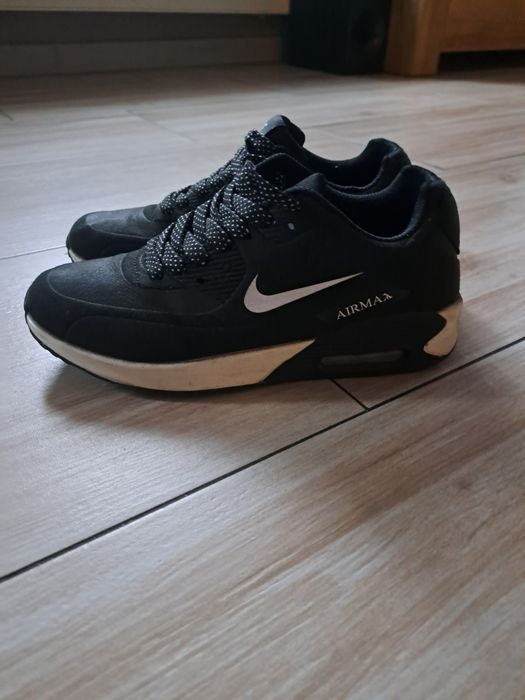 Buty nike czarno białe