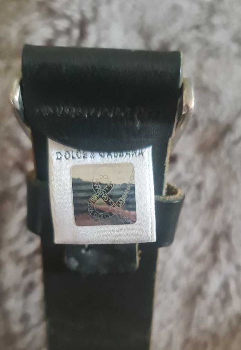 Ремінь ремень пояс DOLCE & GABBANA Італія шкіра оригінал