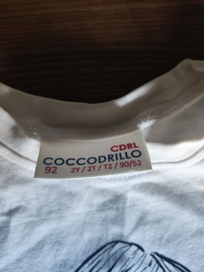 Koszulki Coccodrillo 2szt, r.92