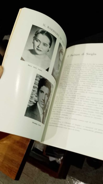 Programa Teatro Municipale Piacenza 1961/62