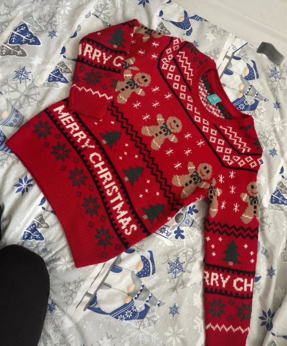 Sweter dziecięcy zima święta 122