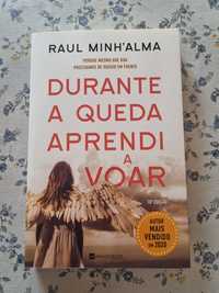 Livro Durante a Queda Aprendi a Voar, de Raul Minh'Alma