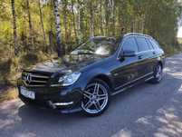 Mercedes-Benz Klasa C 180, 156 PS/KM, Avantgarde , pakiet AMG, alkantara, pdc, bezwypadkowy