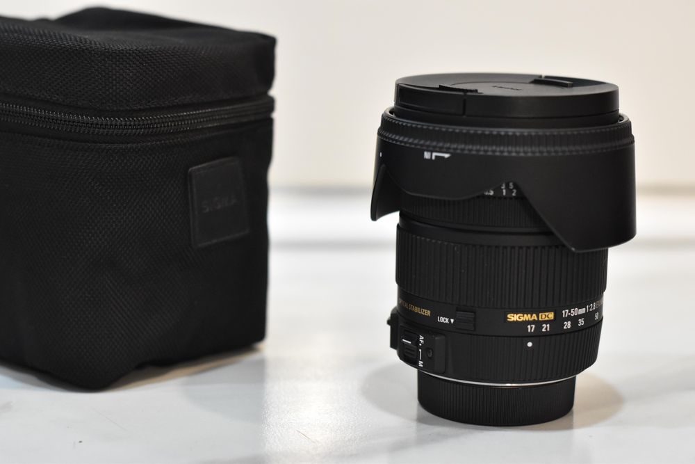 Sigma 17-50 2.8 OS під Nikon як новий , пробіг до 1000 повний комплект