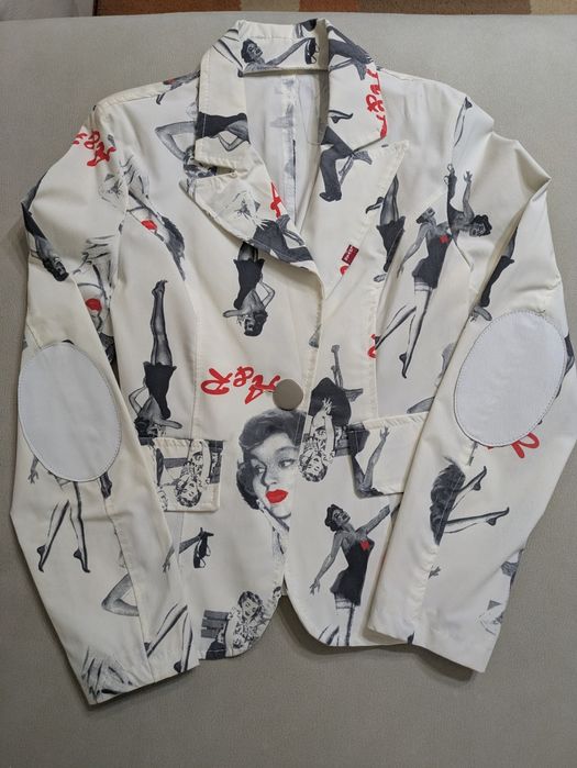 Blazer com padrão costumizado