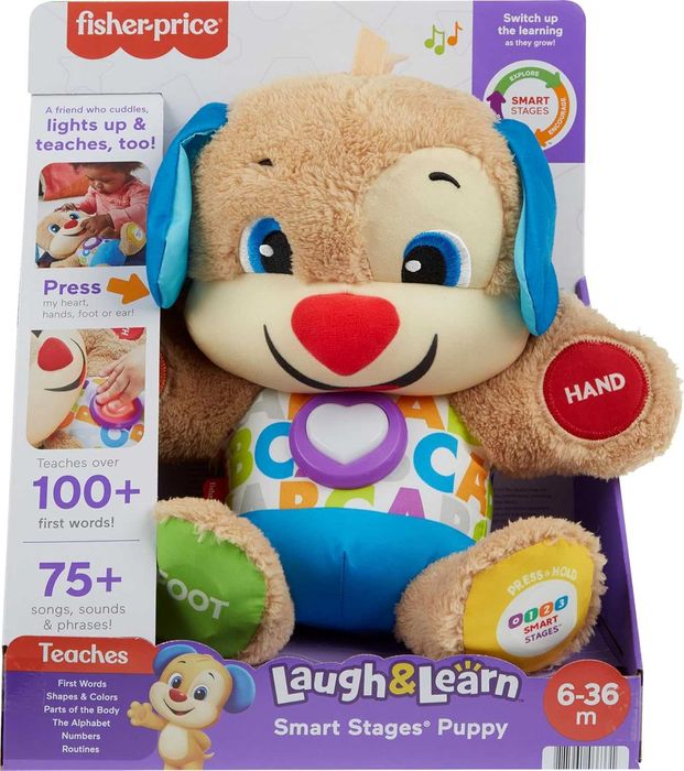 Розумне цуценя умный щенок Фішер прайс Fisher Price Smart Puppy