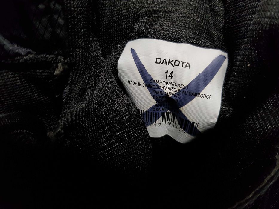 Buty robocze DAKOTA rozm 47 wkł 31,5 cm S3