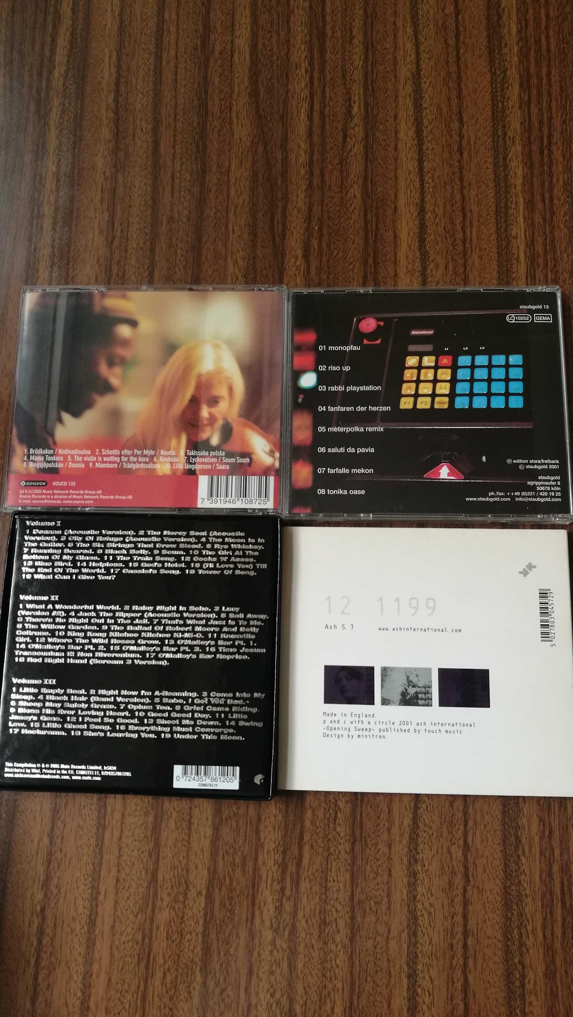 6 Cd's originais