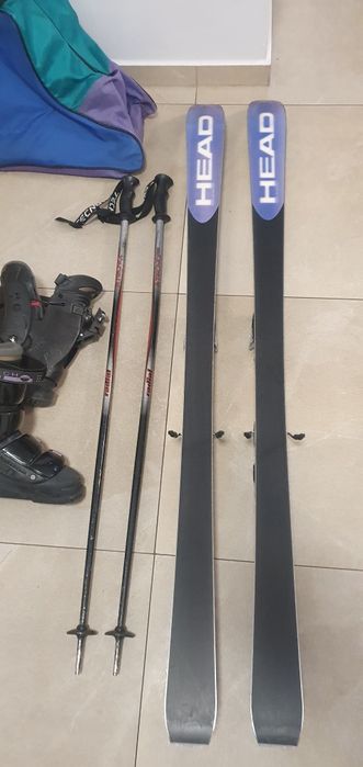 Narty Head 150 cm buty i kije