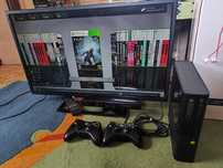 Продам Xbox 360e kinekt +2 gamepad