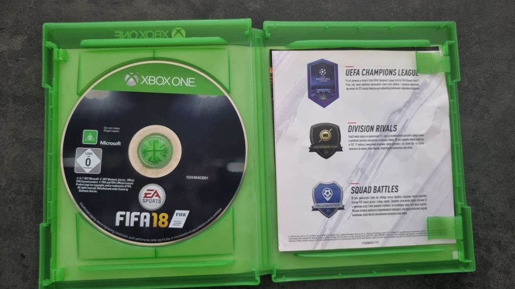 Gra Xbox one FIFA 18