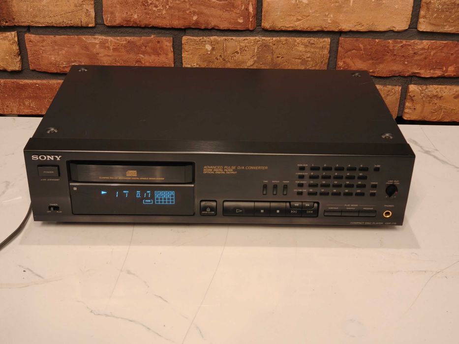 SONY CDP-715 ! Porządny odtwarzacz CD ! OKAZJA