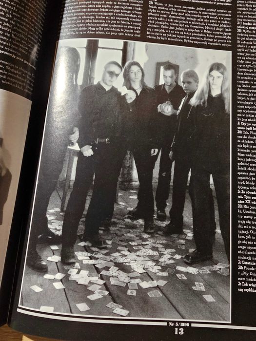 Jazgot sierpień-wrzesień 1999 +płyta CD - Behemoth, Turbo, Lux Occulta