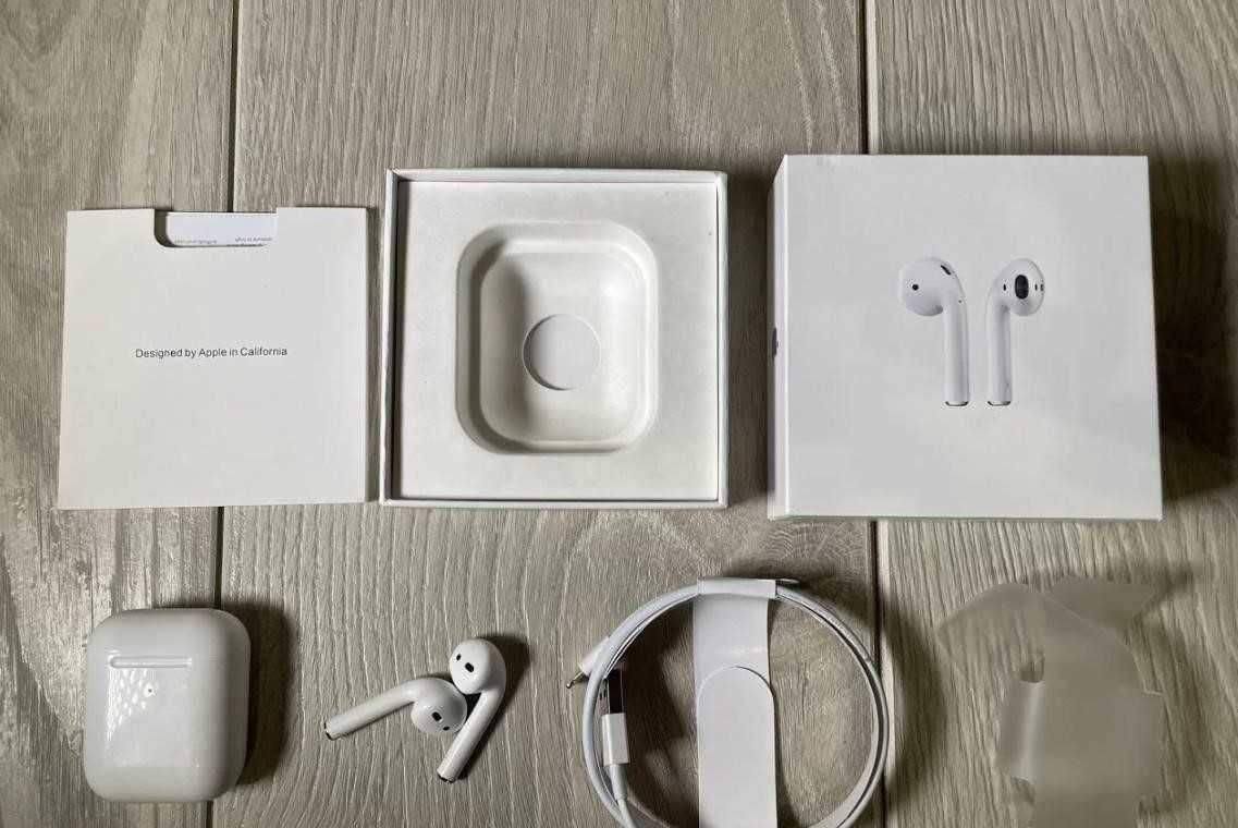 Airpods 2 1в1 Наушники Airoha +чехол