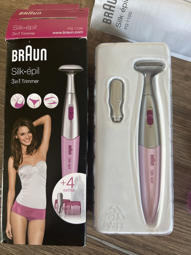 Тріммер Braun silk epil 3 в 1