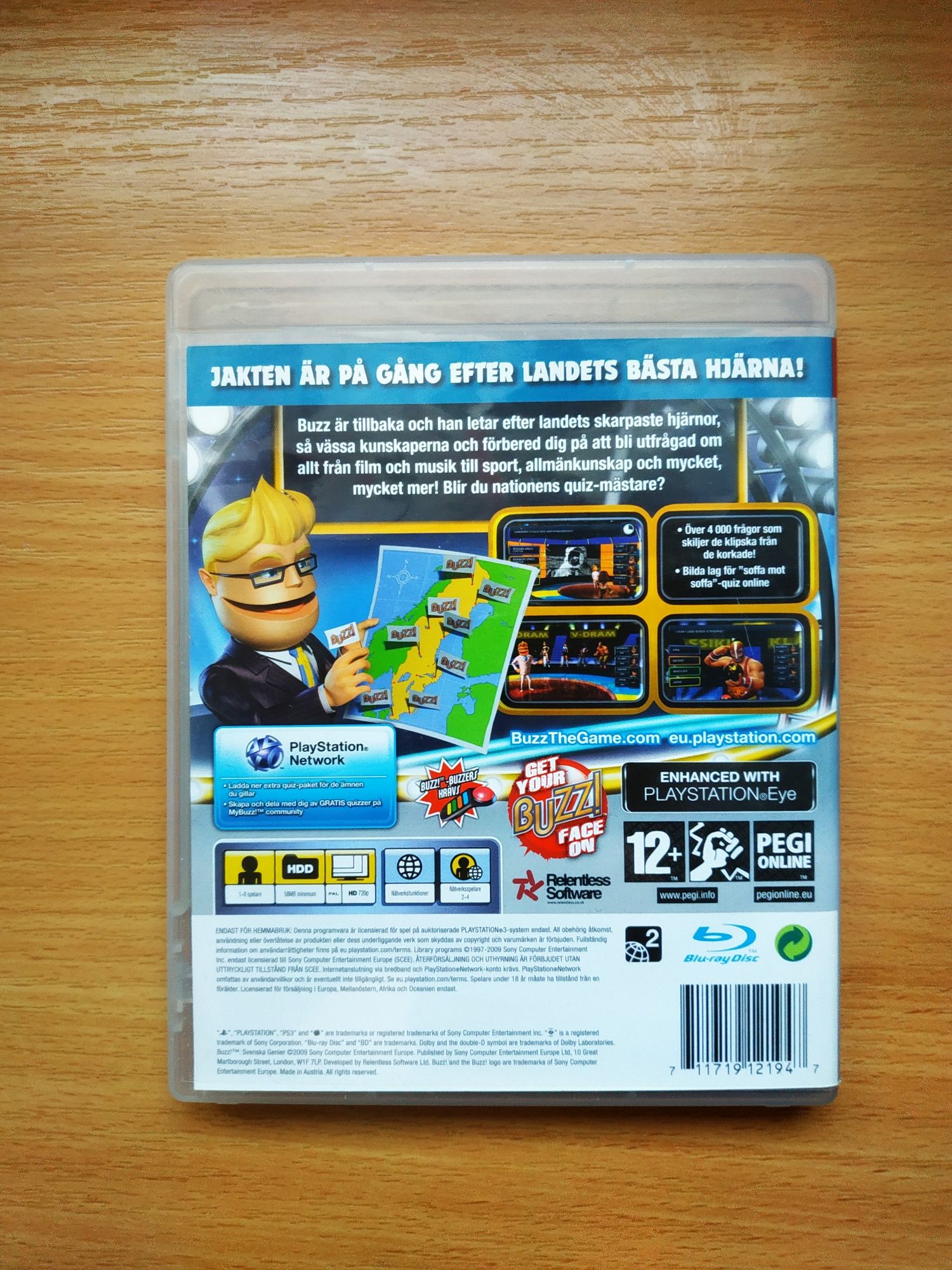 Buzzi ps3, stan bardzo dobry, wysyłka olx