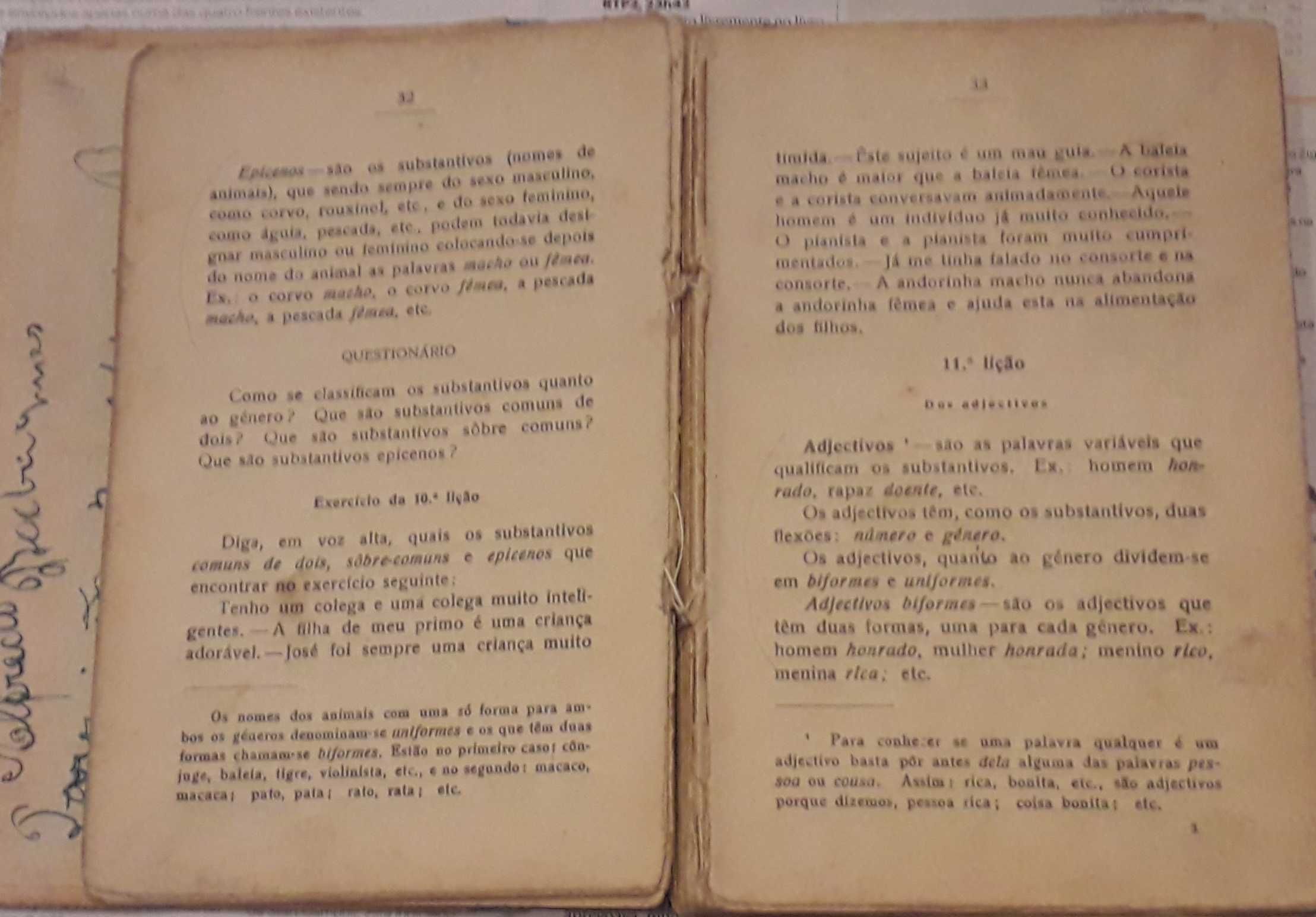 Livros Antigos - História e Gramática. Baixa de Preço.