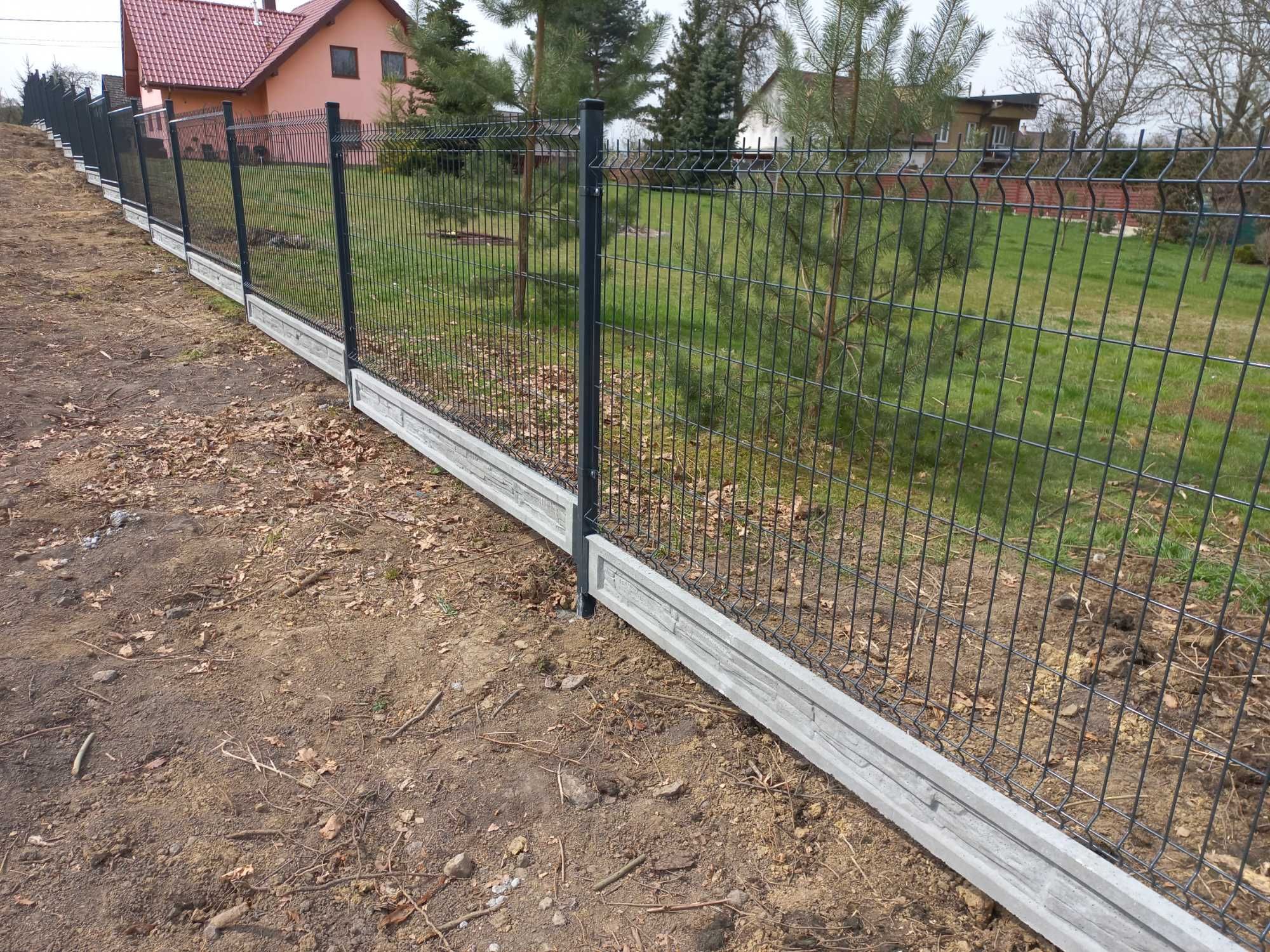 Furtki panel palisada dostępne od ręki łączniki słupki obejmy