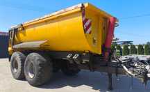 Przyczepa Tandem 21 Ton Mulda Skorupa Rama Ocynk