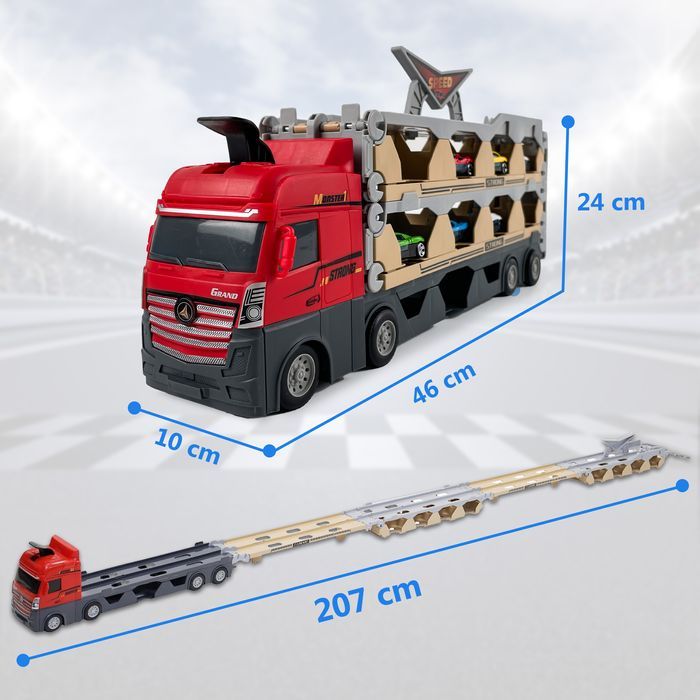 ciężarówka katapultowa transporter laweta