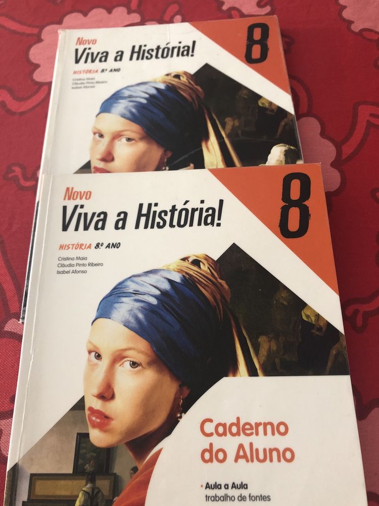 Manual e caderno atividades Viva a História 8 ano