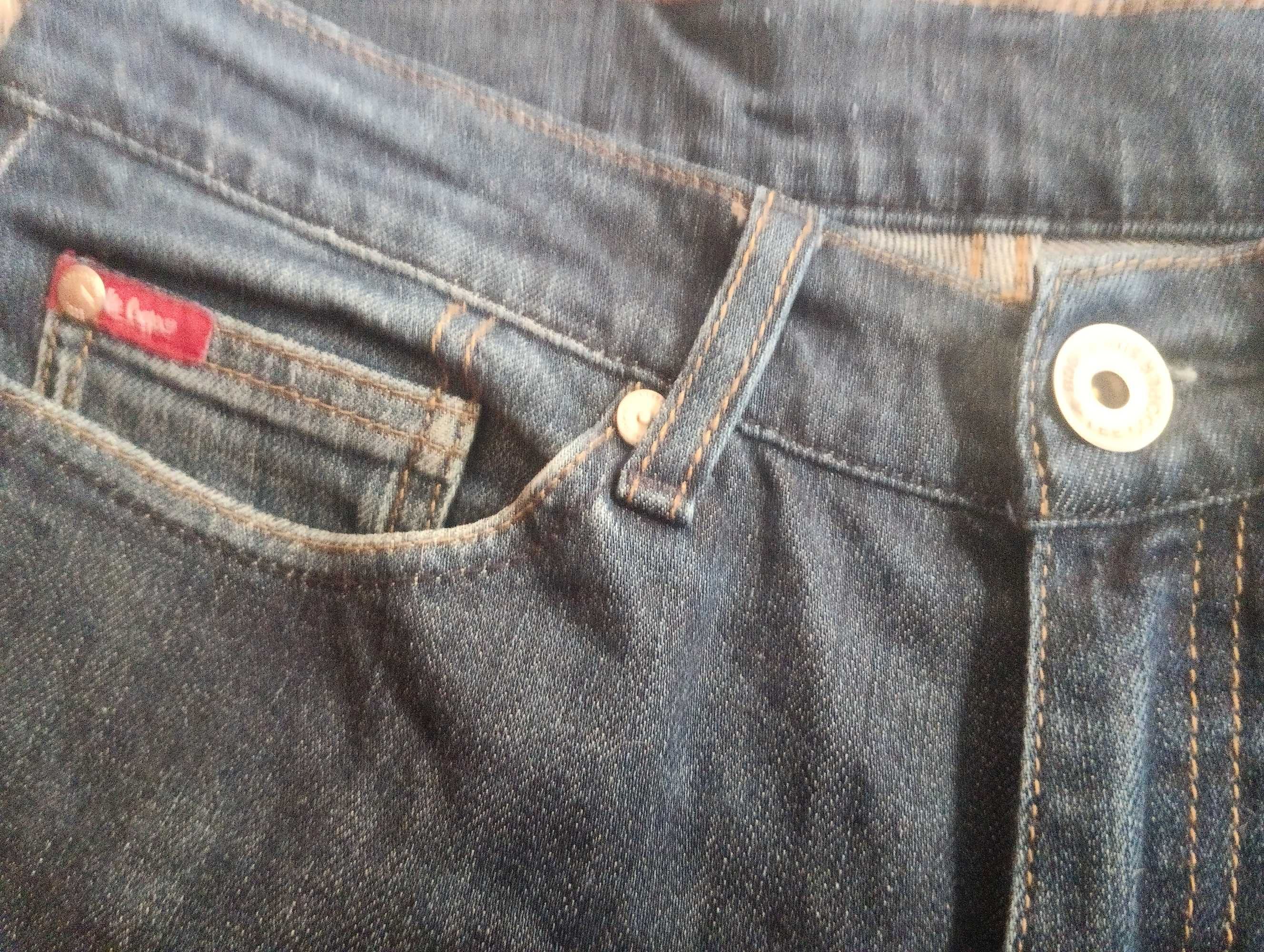 брендовые джинсы LEE COOPER W30L32 (ЛИ КУПЕР) небольшой стрейч