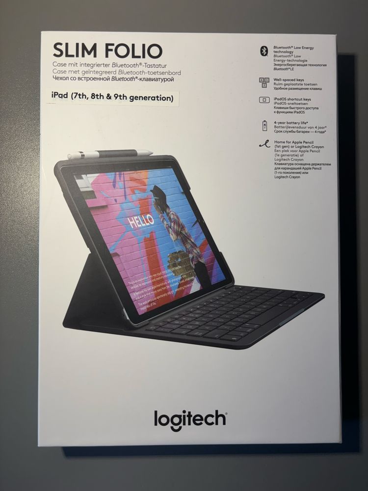 Case / Etui z klawiaturą do iPada (7., 8. i 9. generacja) Logitech