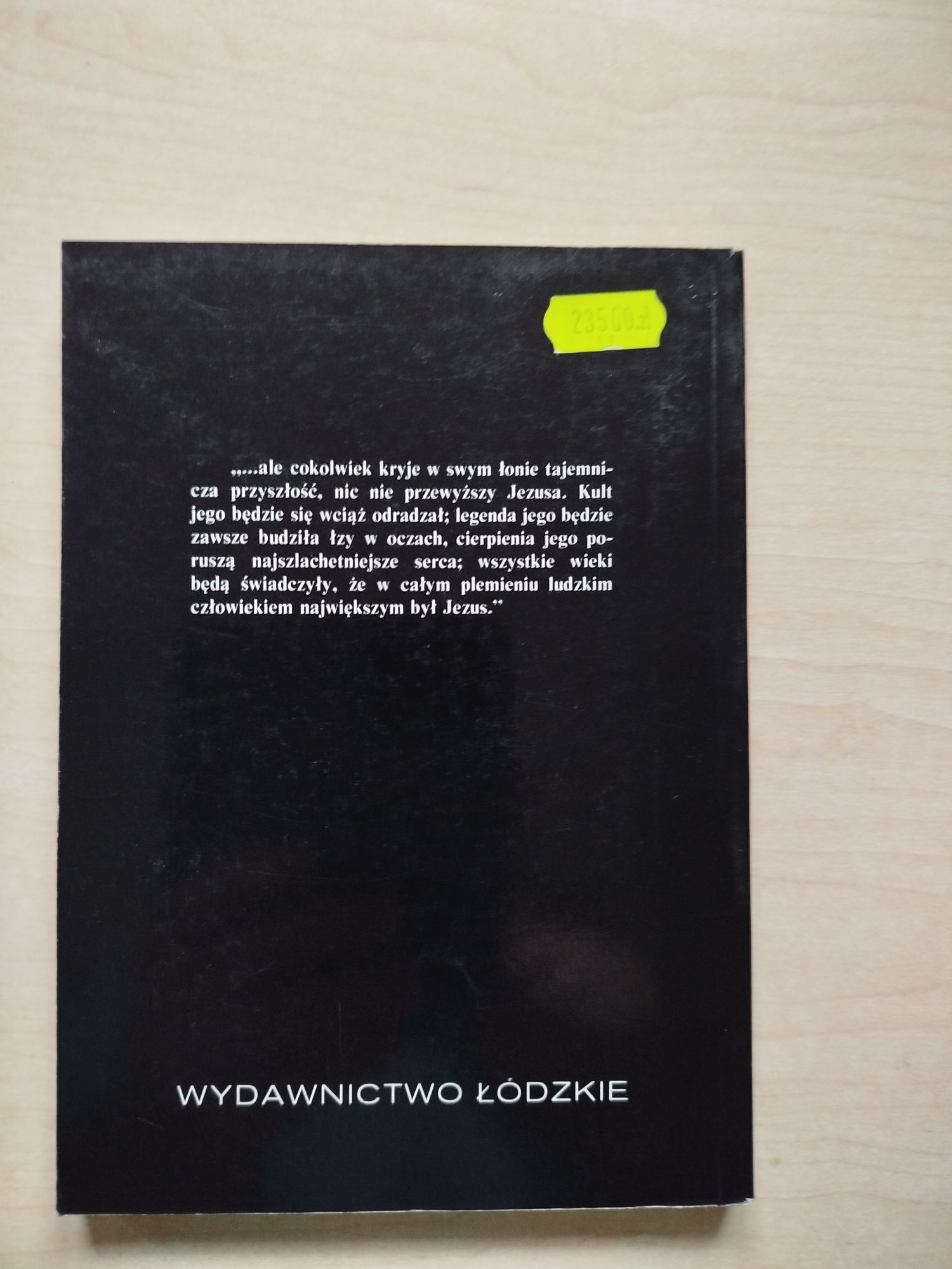Ernest Renan Żywot Jezusa
