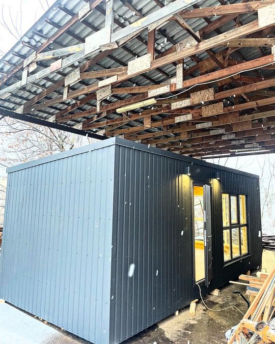 Модульний будинок, мобільний будинок, будинок на колесах, tiny house.