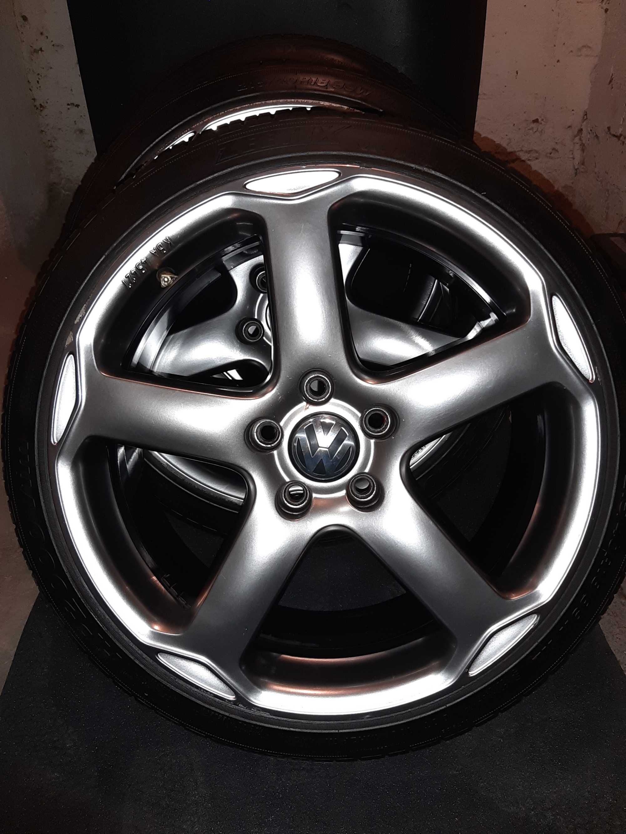 Koła - Felgi aluminiowe VW R-Line -  18 cali 5x112 8x18 et 50