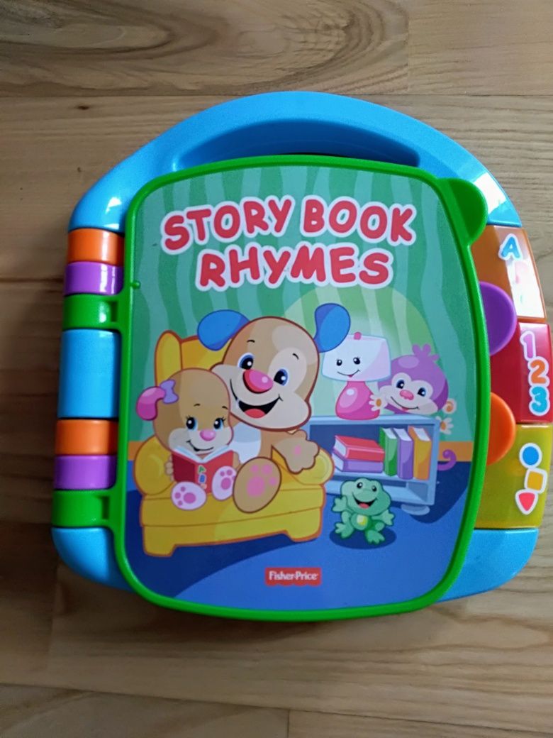 Książeczka Fisher Price z wierszykami