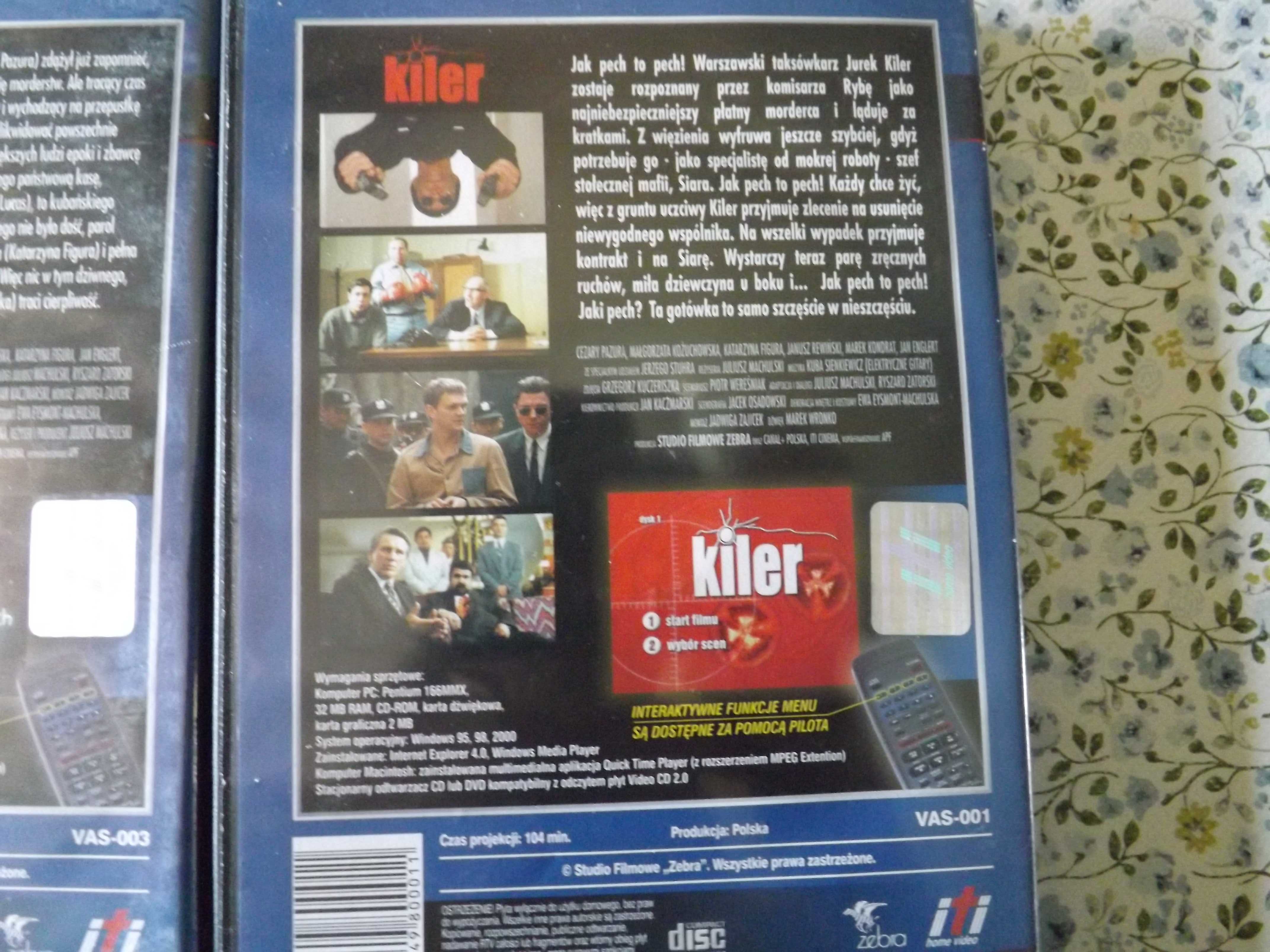 Kiler dwie części vcd film Kilerów 2óch