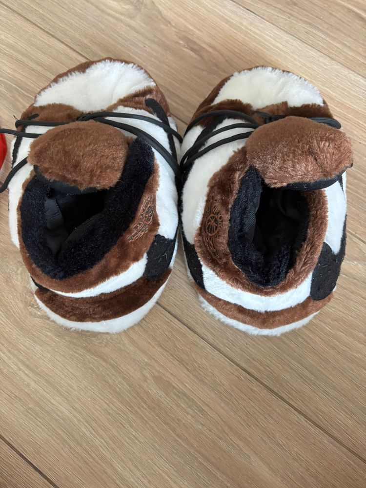 miśkowe papucie nike
