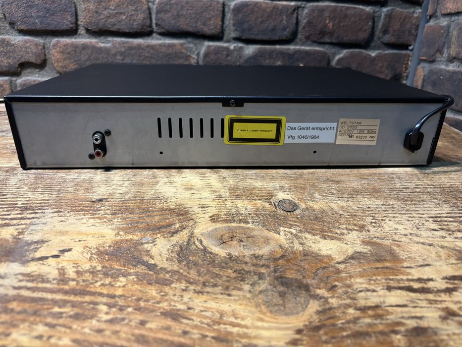 Odtwarzacz CD Weltstar CD 2020