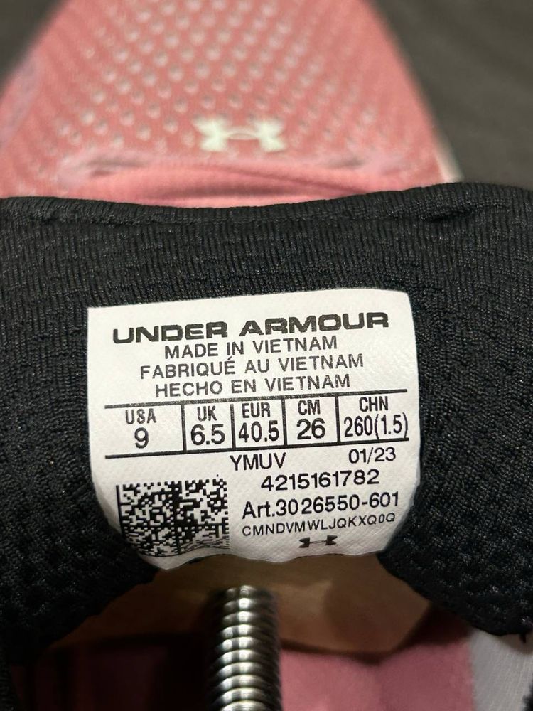 Under Armour • Кроссовки W HOVR Infinite 5 Ld99 Pink Elixir,