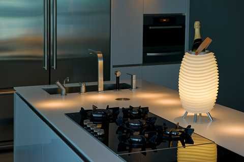 Coluna Bluetooth c/ Luz Led e Wine Cooler SYNERGY 65