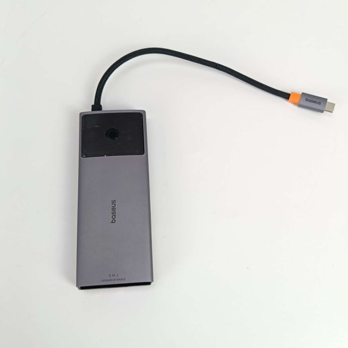 Baseus Hub 6 w 1 USB C 4K 60 Hz HDMI