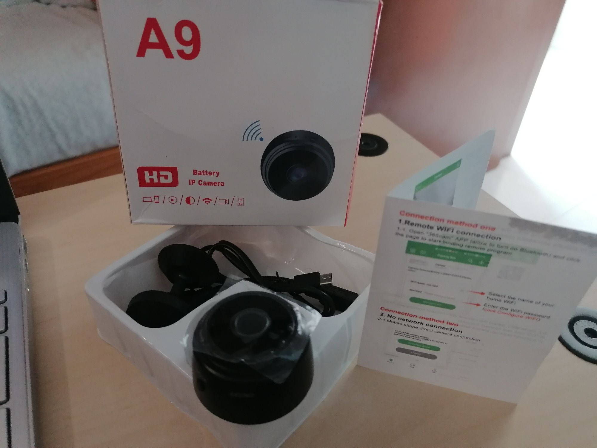 Mini câmara A9 HD