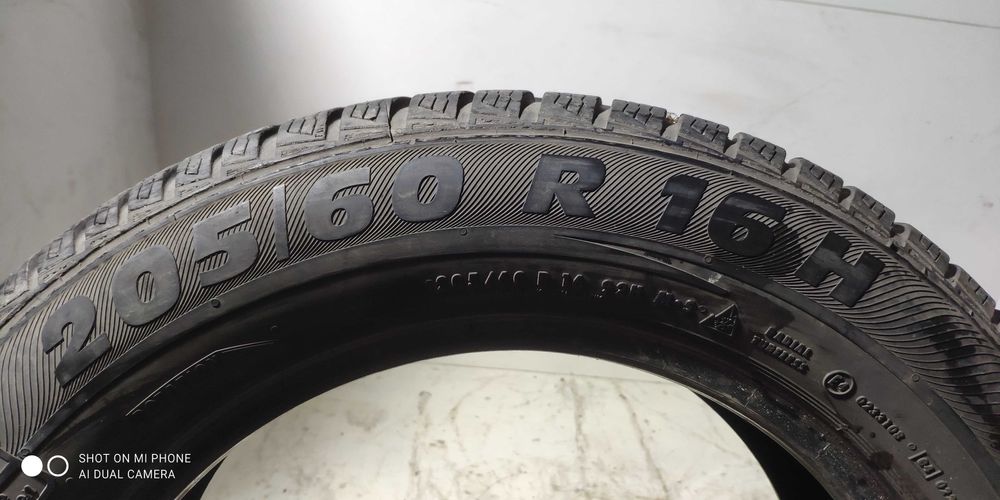 Opony 205/60R16 SEMPERIT zima SPEED-GRIP para 2szt ładne zdrowe całe