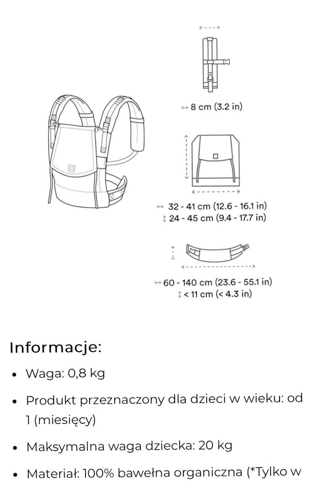 Nosidło stokke limas flex