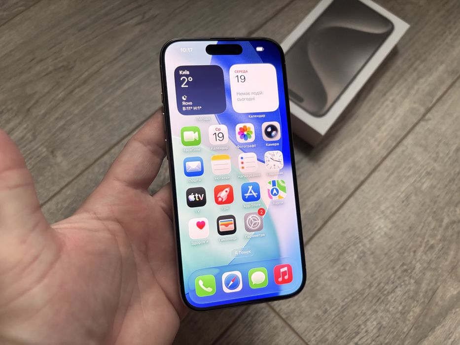 iPhone 15 Pro 256gb Natural Titanium