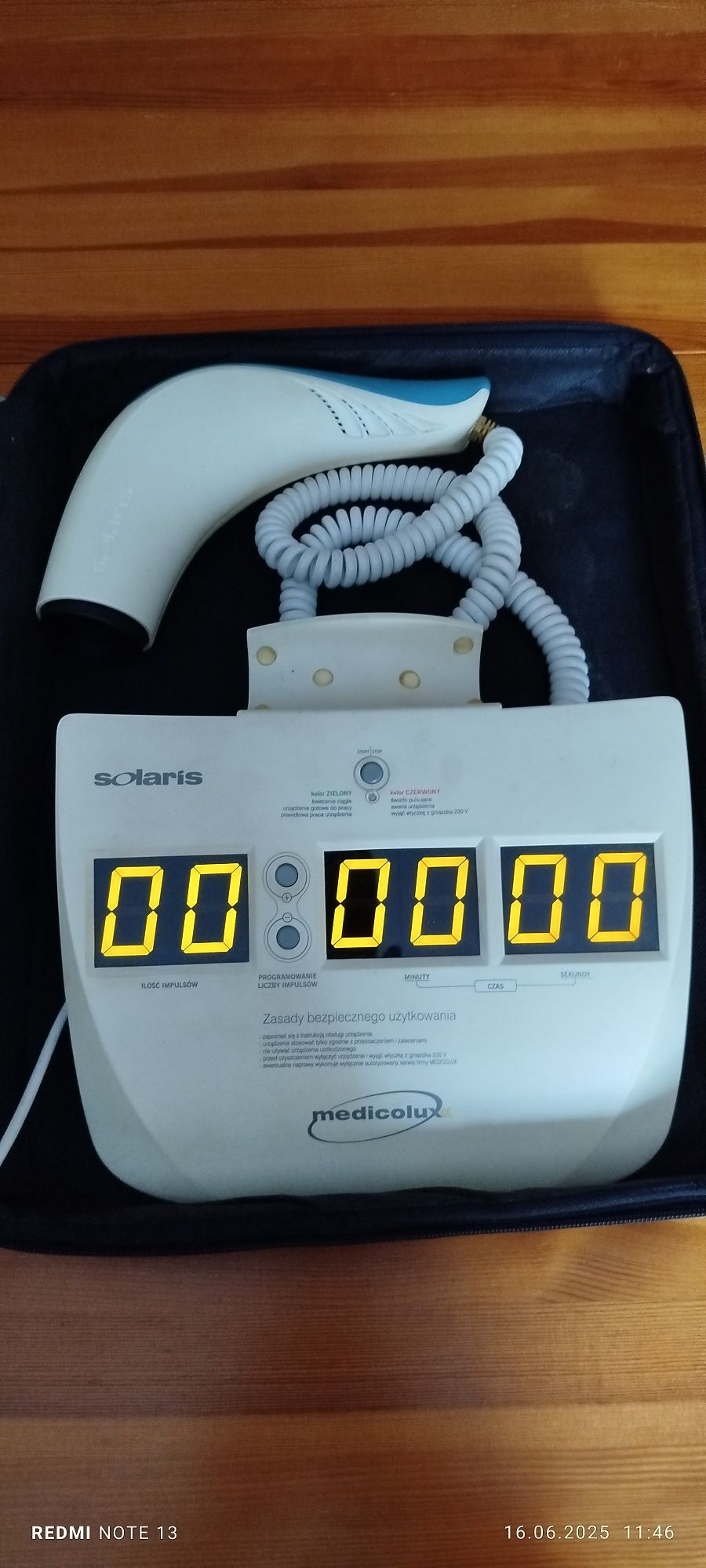 Solaris Medicolux lampa lecznicza.