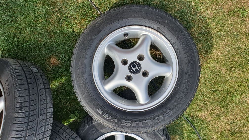 Felgi aluminiowe 4x100 honda civic opony 175/70 R13