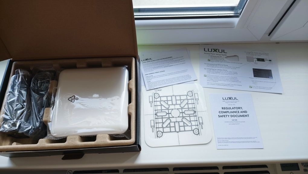 Luxul XAP-810 | Bezprzewodowy, dwupasmowy Access Point AC1200, NOWY