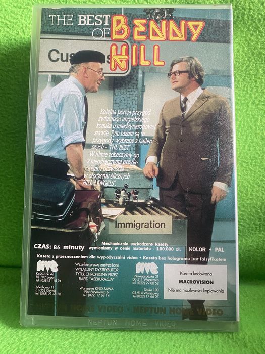The Best of Benny Hill VHS