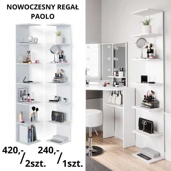 REGAŁ 2 szt. półki różne konfiguracje do domu garażu  DaMaOutlet.pl