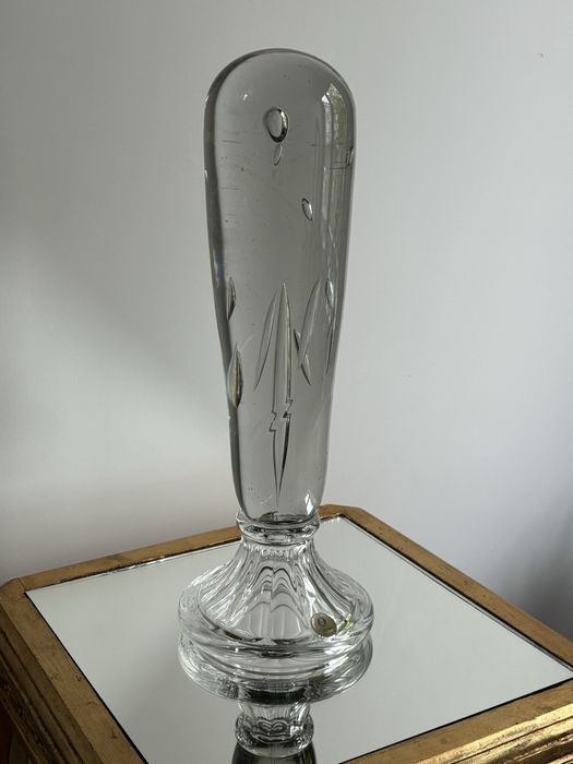 Olbrzymia Kryształowa Szklana Forma Artystyczna Maria Słaboń Zawiercie